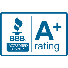 Better Business Bureau A plus rating